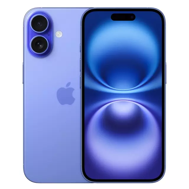 أبل آيفون 16 بلس - نسخة الشرق الأوسط عربي انجليزي - شريحة نانو سيم + شريحة eSIM - ازرق - 128 GB - نسخة الشرق الاوسط